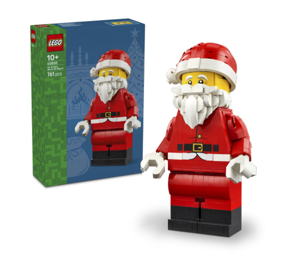 LEGO 40820 Powiększona minifigurka Świętego Mikołaja - 1577948 - zdjęcie 2